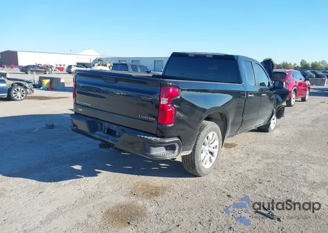 2024 Chevrolet Silverado 1500 2Wd Standard Bed Custom из США, поврежденный, VIN 1GCRABEK9RZ187614